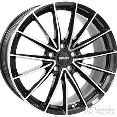 Monaco Wheels GP14 Fényes fekete Polírozott 8X21 5X112 ET45 CB66,6 |