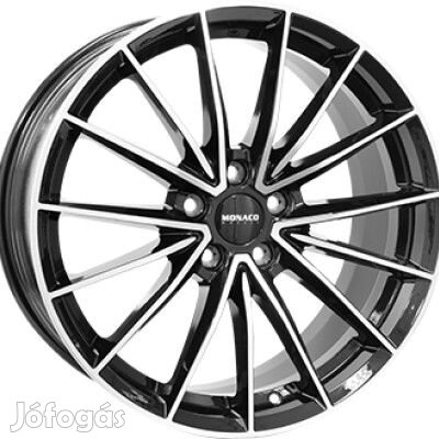 Monaco Wheels GP14 Fényes fekete Polírozott LIP 8X20 5X112 ET45