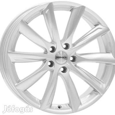 Monaco Wheels GP6 Ezüst 8,5X19 5X114,3 ET40 CB64,1 | alufelni |