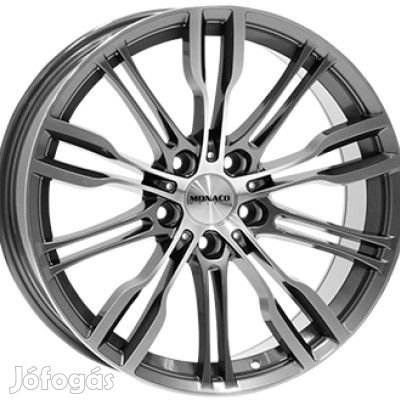 Monaco Wheels GP8 Antracit Polírozott 8X19 5X112 ET45 CB66,6 |
