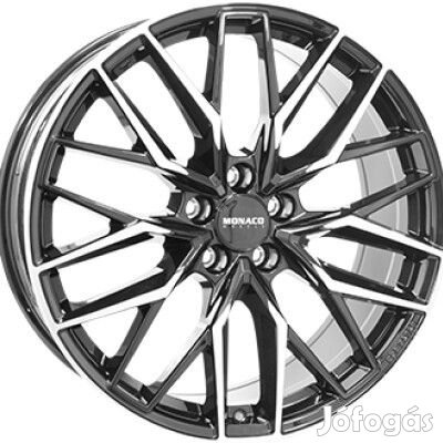 Monaco Wheels GPX Fényes fekete Polírozott 8X18 5X114,3 ET40 CB70,1 |
