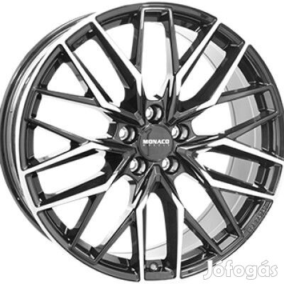 Monaco Wheels GPX Fényes fekete Polírozott 8X20 5X112 ET45 CB57,1 |