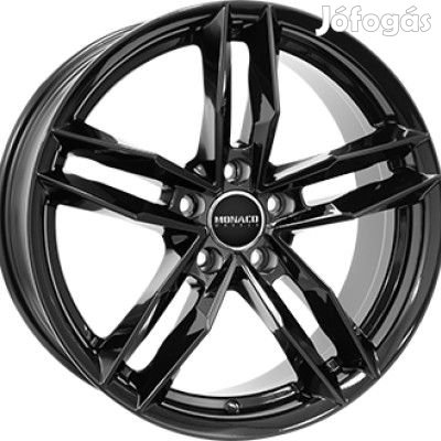 Monaco Wheels RR8M Fényes fekete 7,5X17 5X100 ET35 CB57,1 | alufelni |