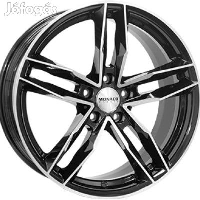 Monaco Wheels RR8M Fényes fekete Polírozott 8X18 5X112 ET45 CB66,5 |