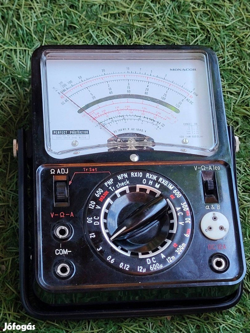 Monacor MT-400TR japán analóg multiméter