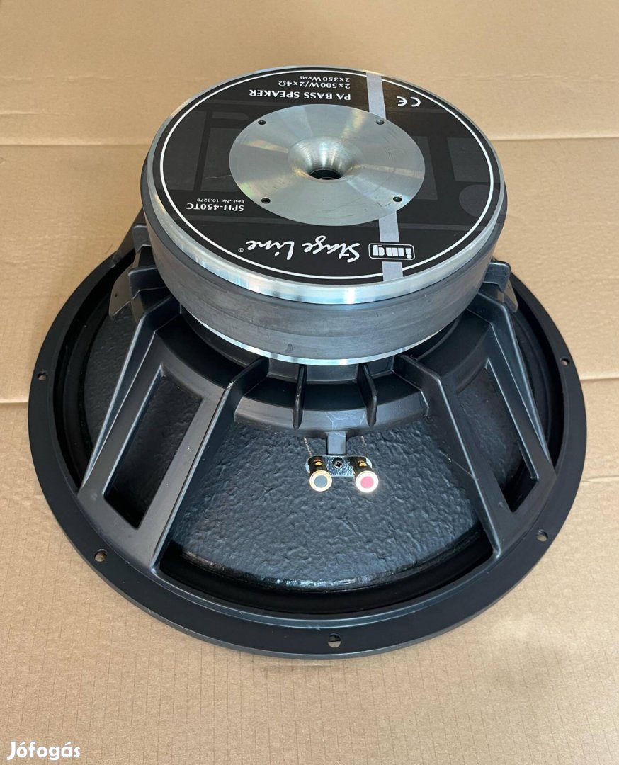 Monacor SPH-450TC mélynyomó subwoofer sub