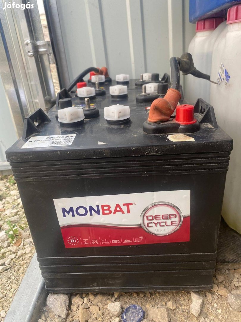 Monbat Deep Cycle 6V 225Ah munka akkumulátor