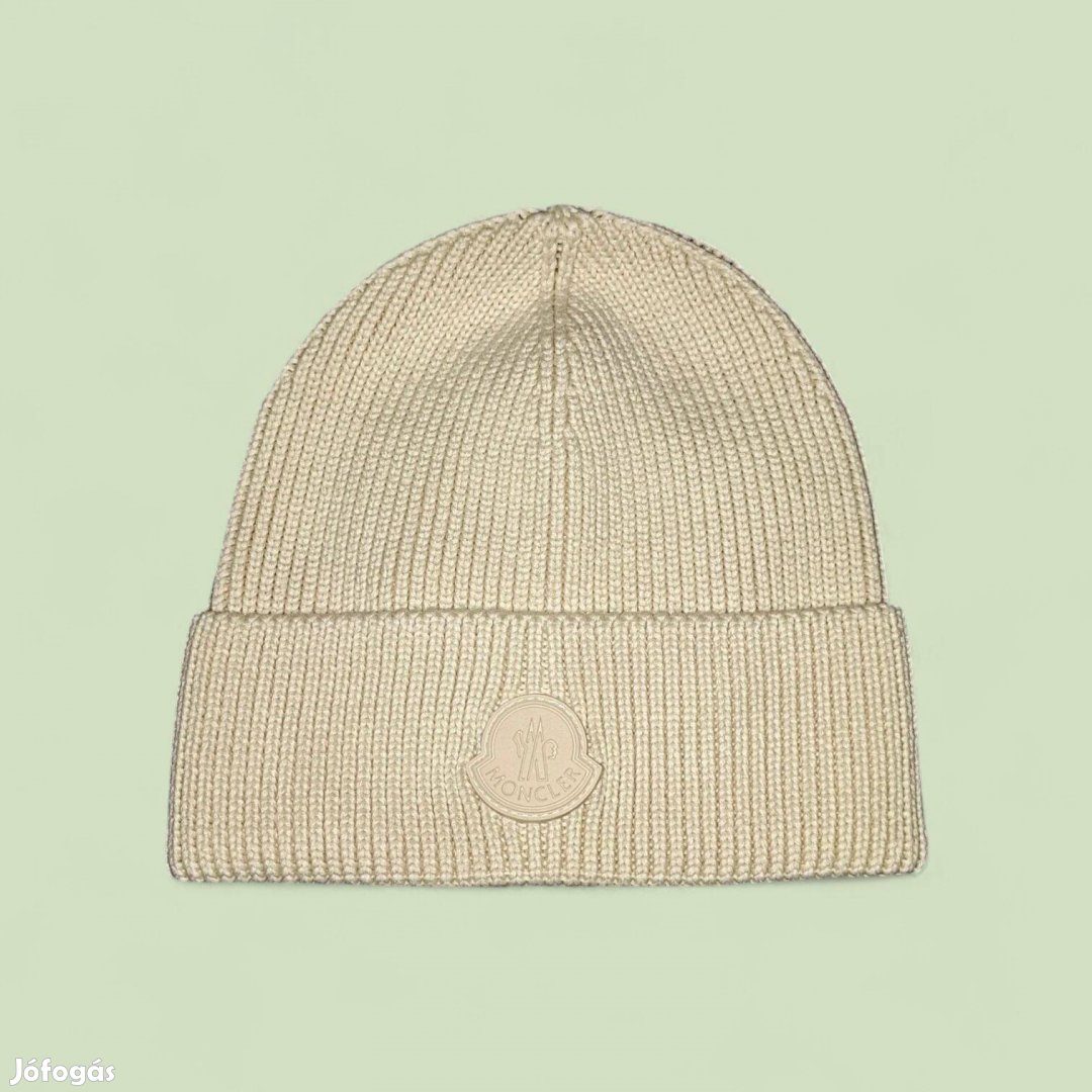 Moncler prémium kötött beanie sapka Luxus anyag
