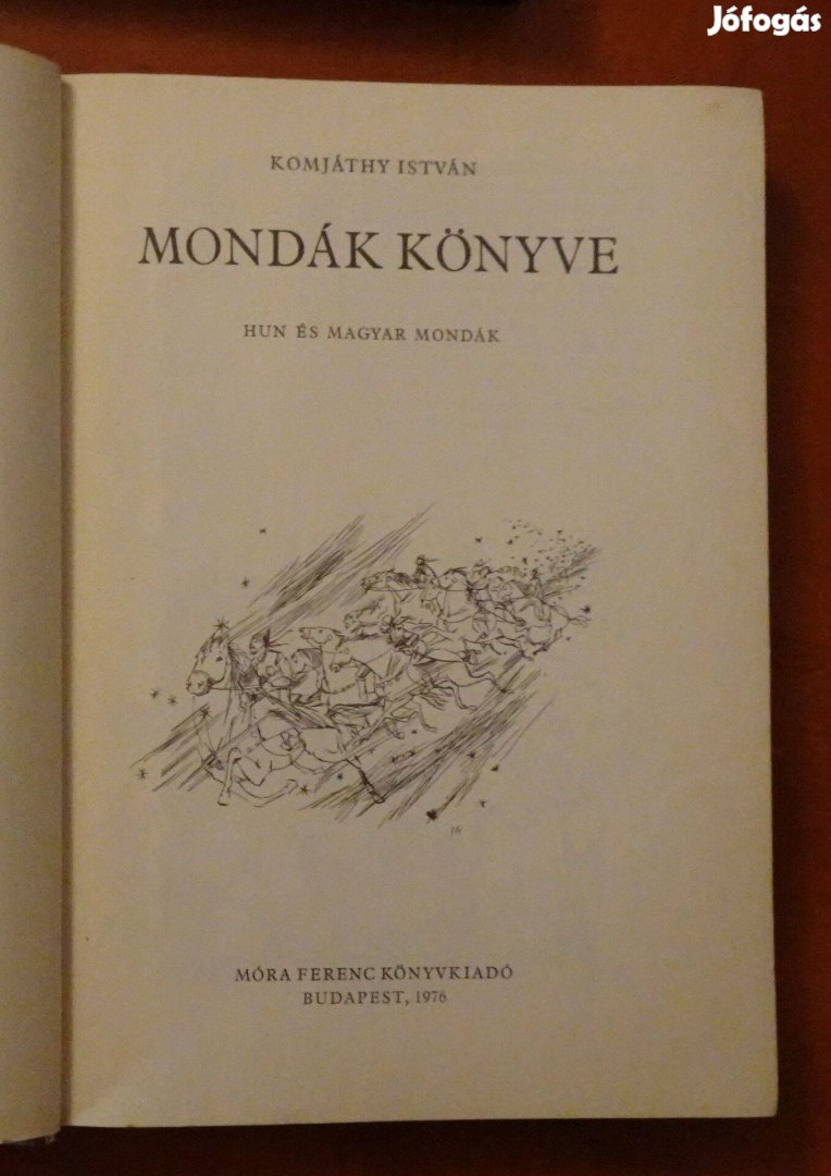 Mondák könyve Hun és magyar mondák