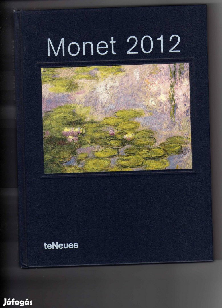 Monet 2012 határidőnapló - új állapotú sosem használt