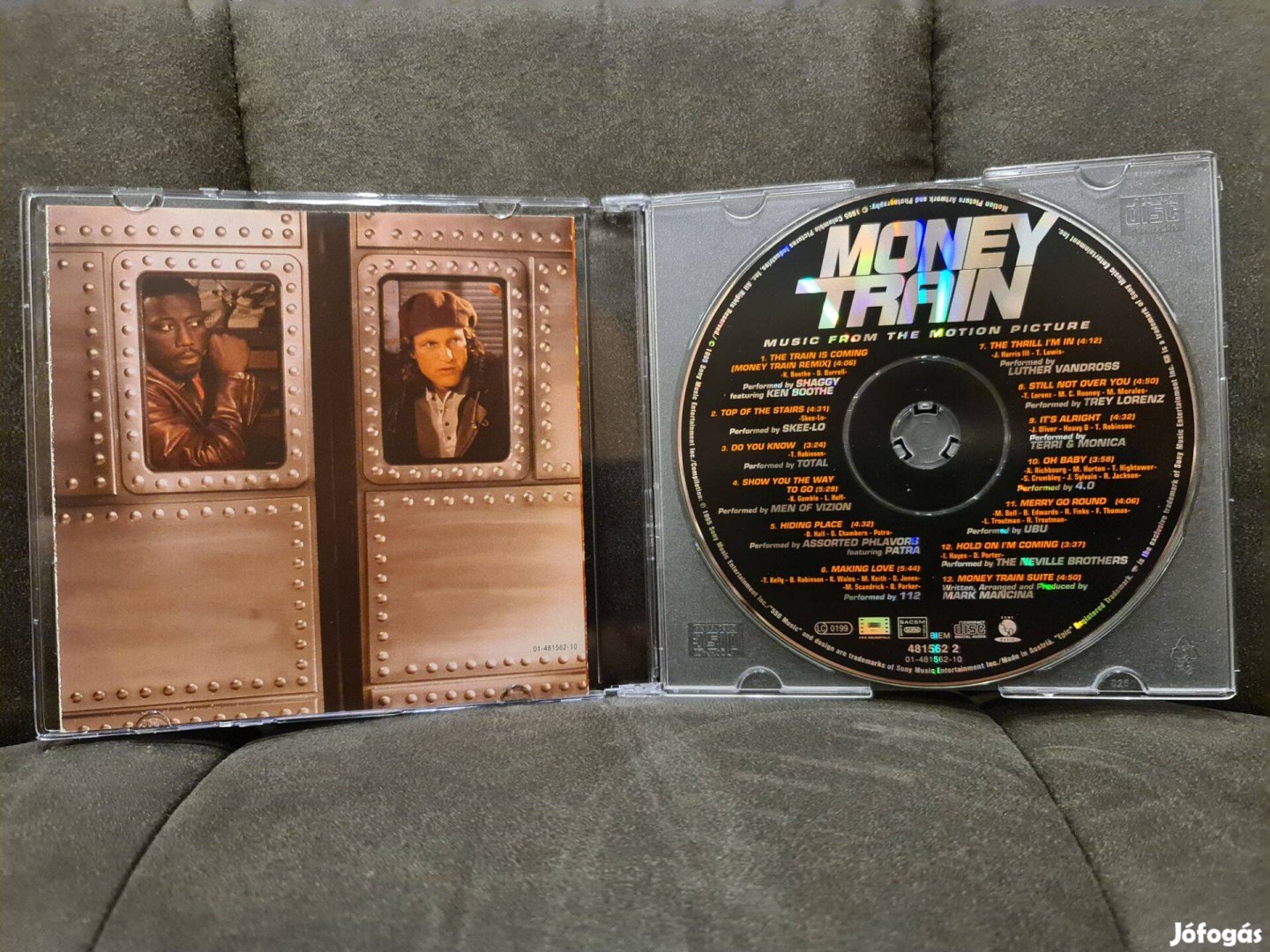 Money Train filmzenei eredeti, karcmentes CD eladó