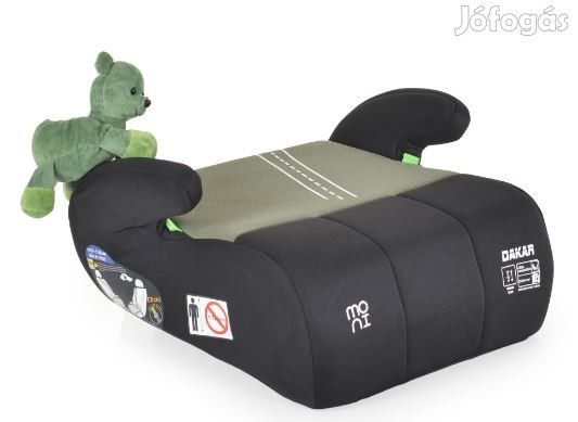 Moni Dakar ülésmagasító I-Size 125cm-150 cm Zöld