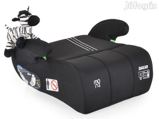 Moni Dakar ülésmagasító I-Size 150 cm -igFekete