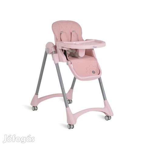 Moni Rico multifunkciós etetőszék Rózsaszín