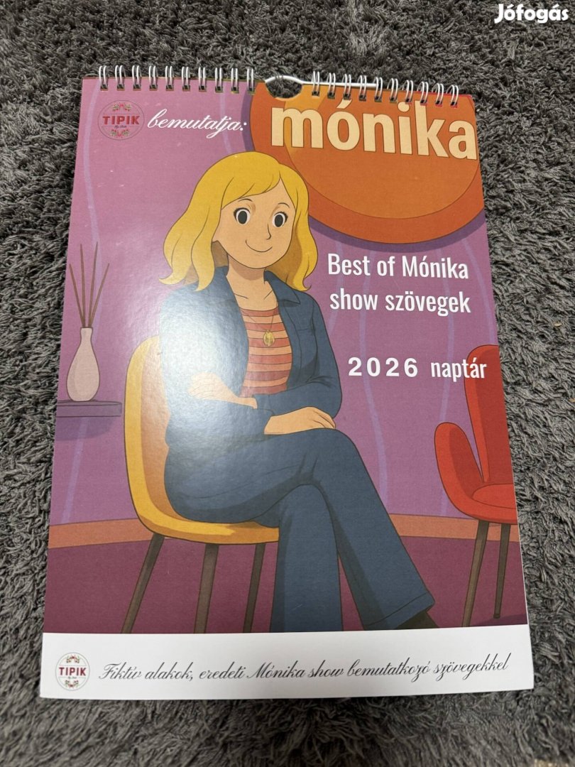 Mónika show 2026 falinaptár