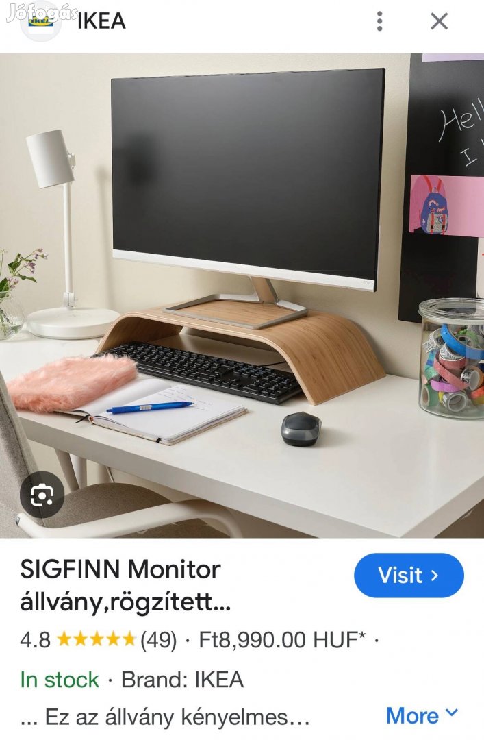 Monitor állvány