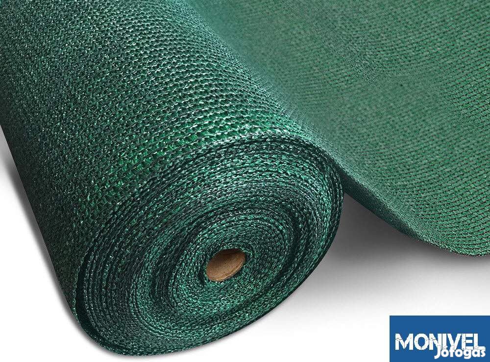 Monivel 1,2m x 10m árnyékoló háló  hdpe belátásgátló álcaháló 98%