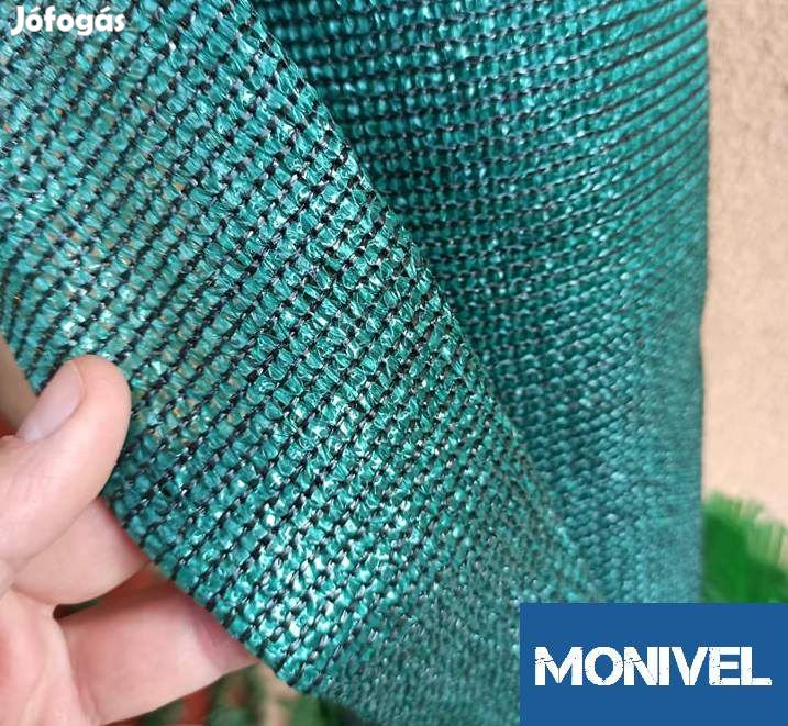 Monivel 1,2m x 15m árnyékoló háló  hdpe belátásgátló álcaháló 98%