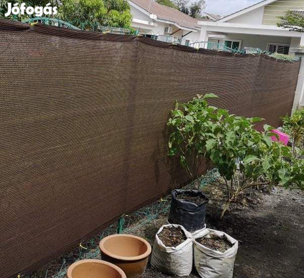 Monivel 1,2m x 15m árnyékoló háló hdpe belátásgátló álcaháló 98%
