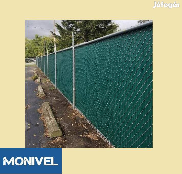 Monivel 1,2m x 25m árnyékoló háló hdpe belátásgátló álcaháló 98%