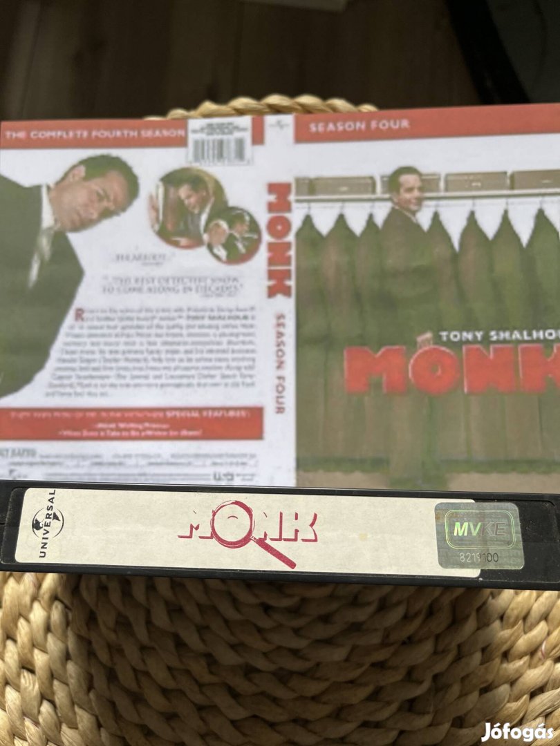 Monk a nyomott nyomozó vhs m