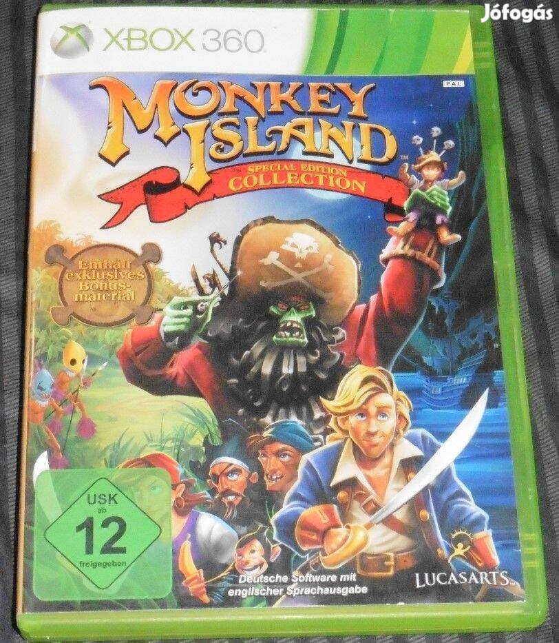 Monkey Island SE (Kalózos) Gyári Xbox 360 Xbox ONE Series X Játék