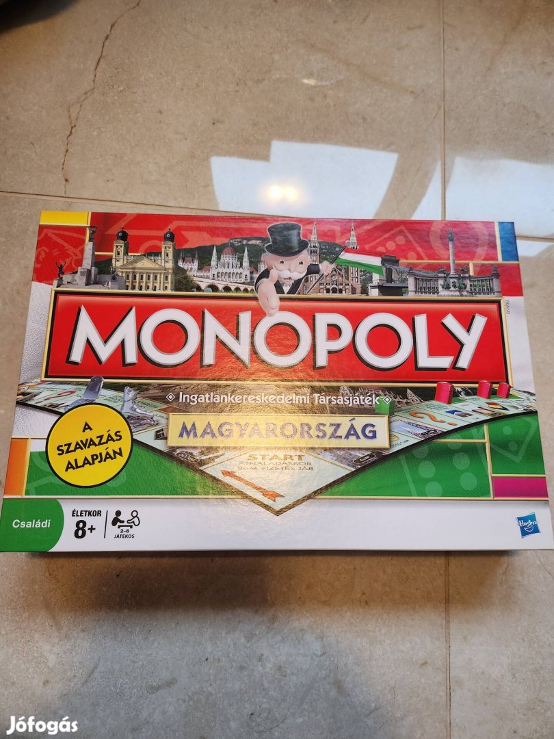 Monopoli Magyarország társasjáték új