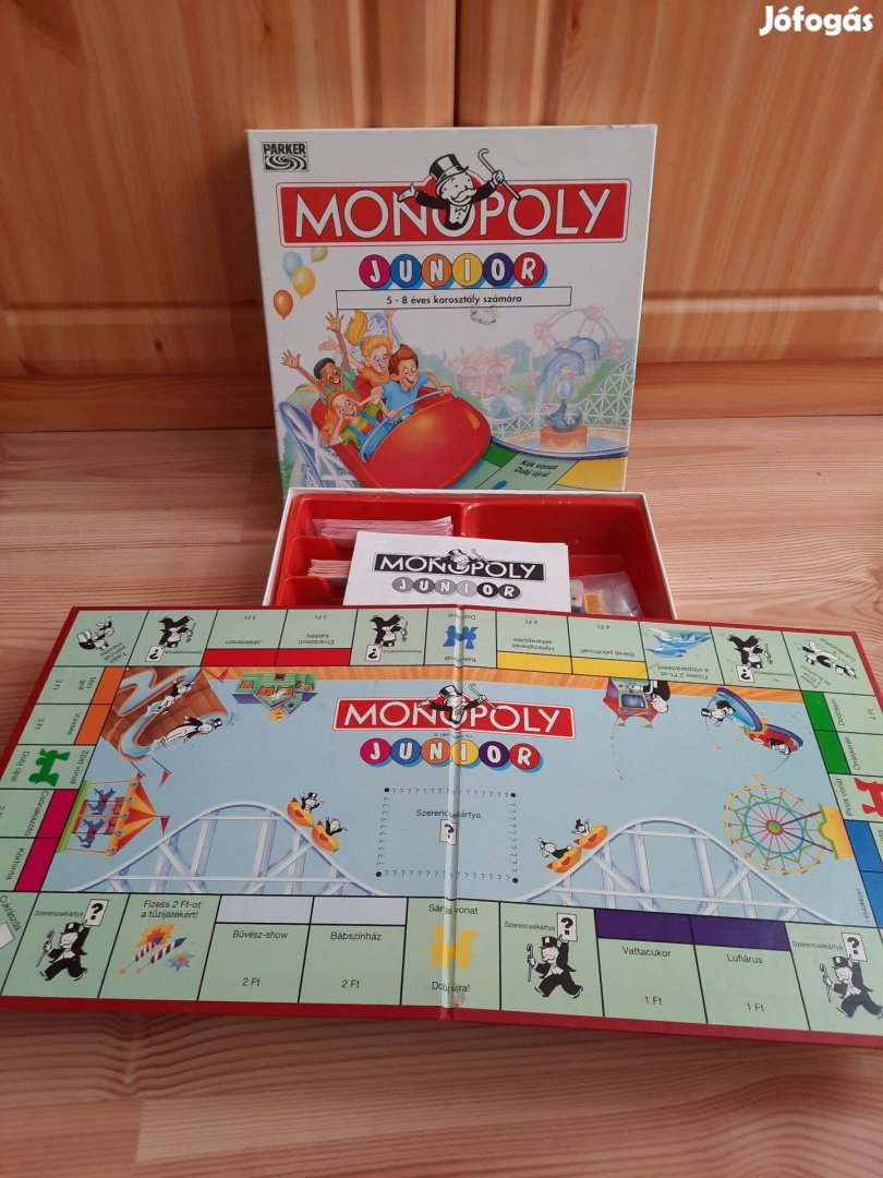 Monopoli junior társasjáték