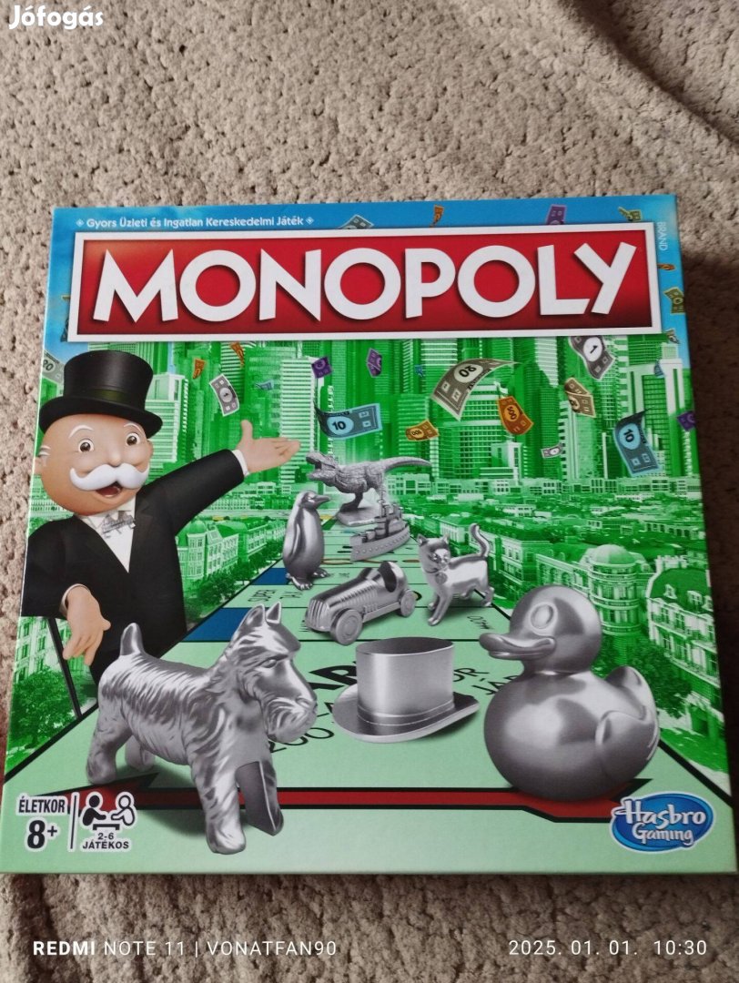 Monopoly Classic Társasjáték (2017)