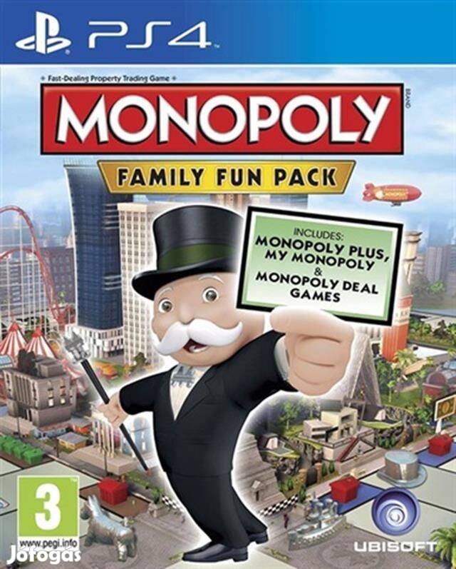 Monopoly Family Fun Pack PS4 játék