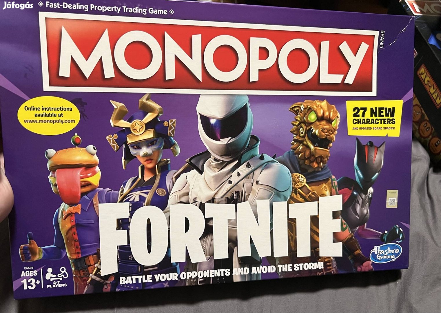 Monopoly Fortnite társasjáték 