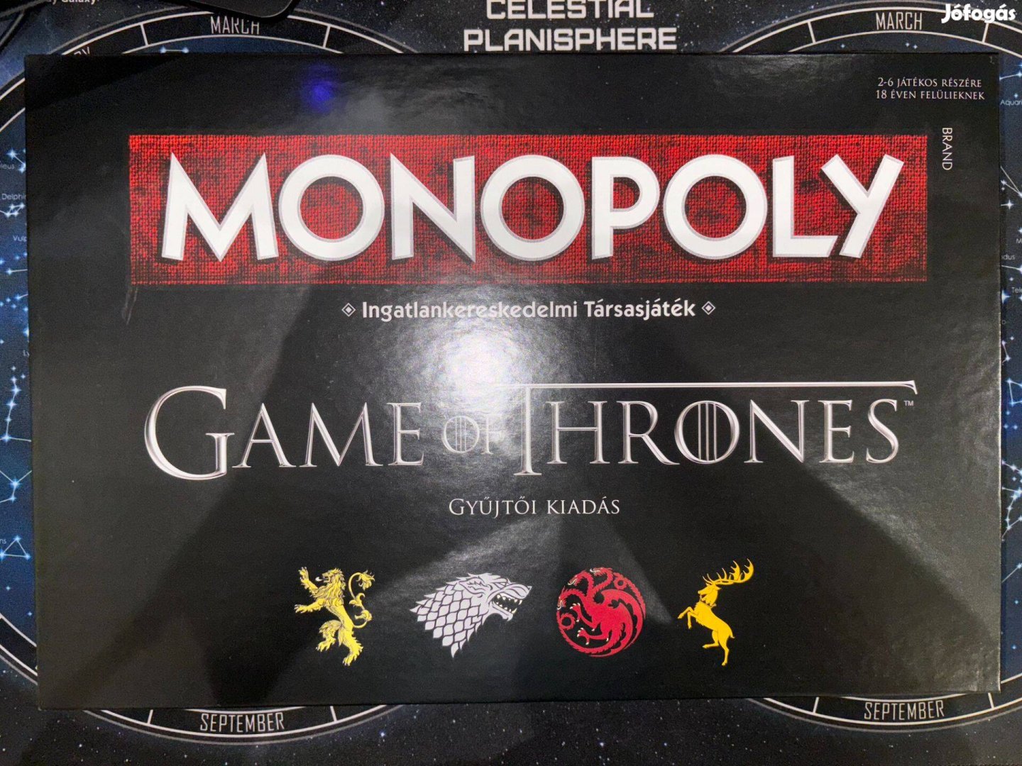 Monopoly Game of Thrones / Trónok harca gyűjtői kiadás