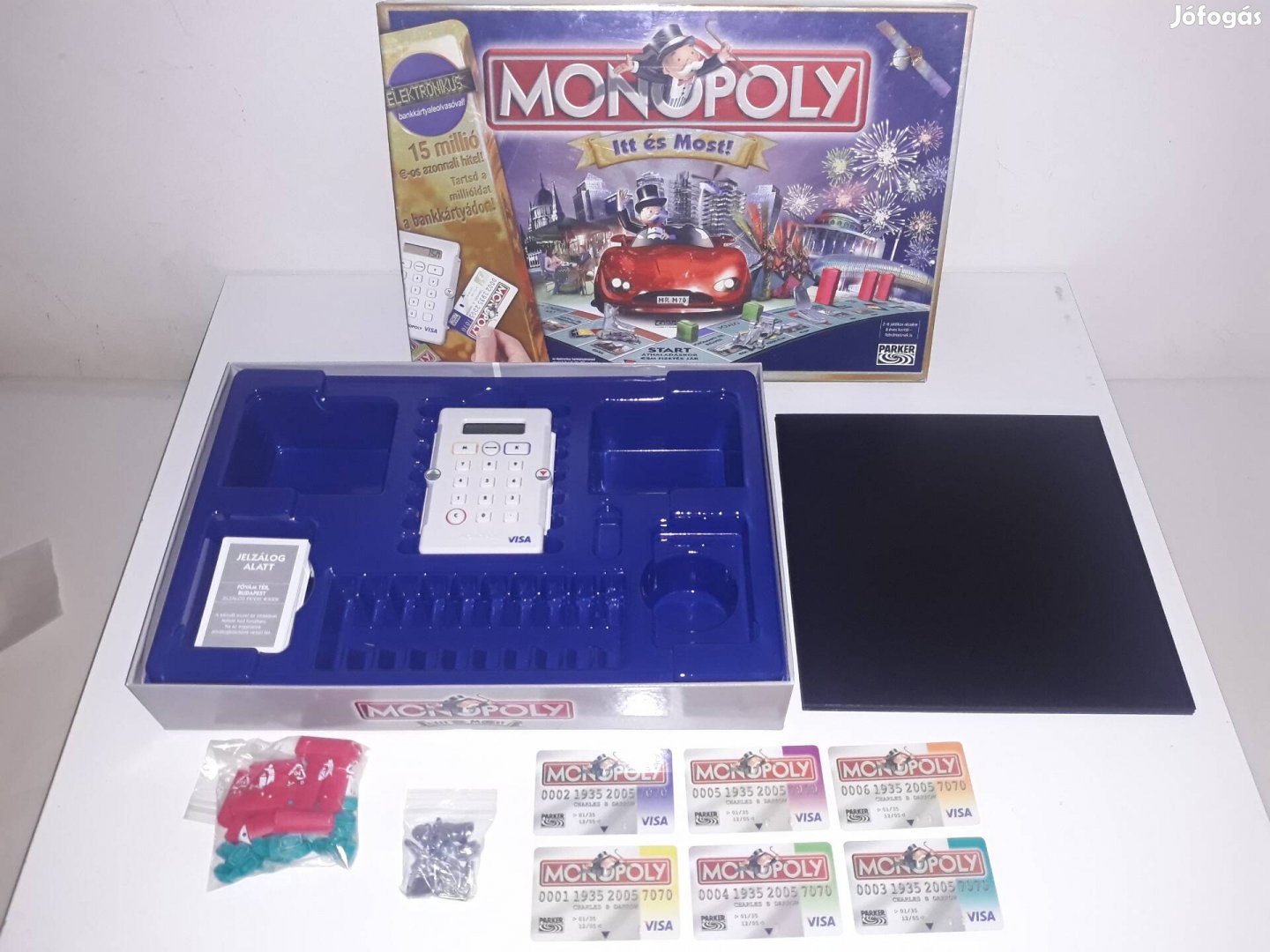 Monopoly Itt és most! társasjáték, parker