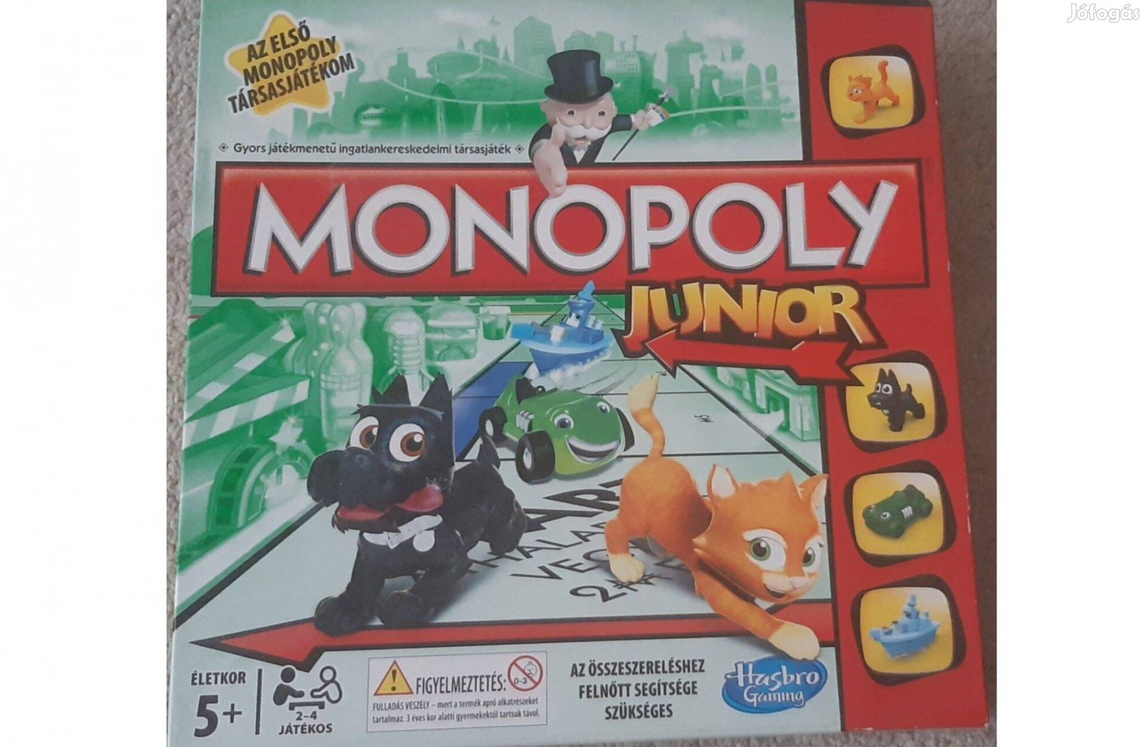 Monopoly Junior hiánytalan és hibátlan