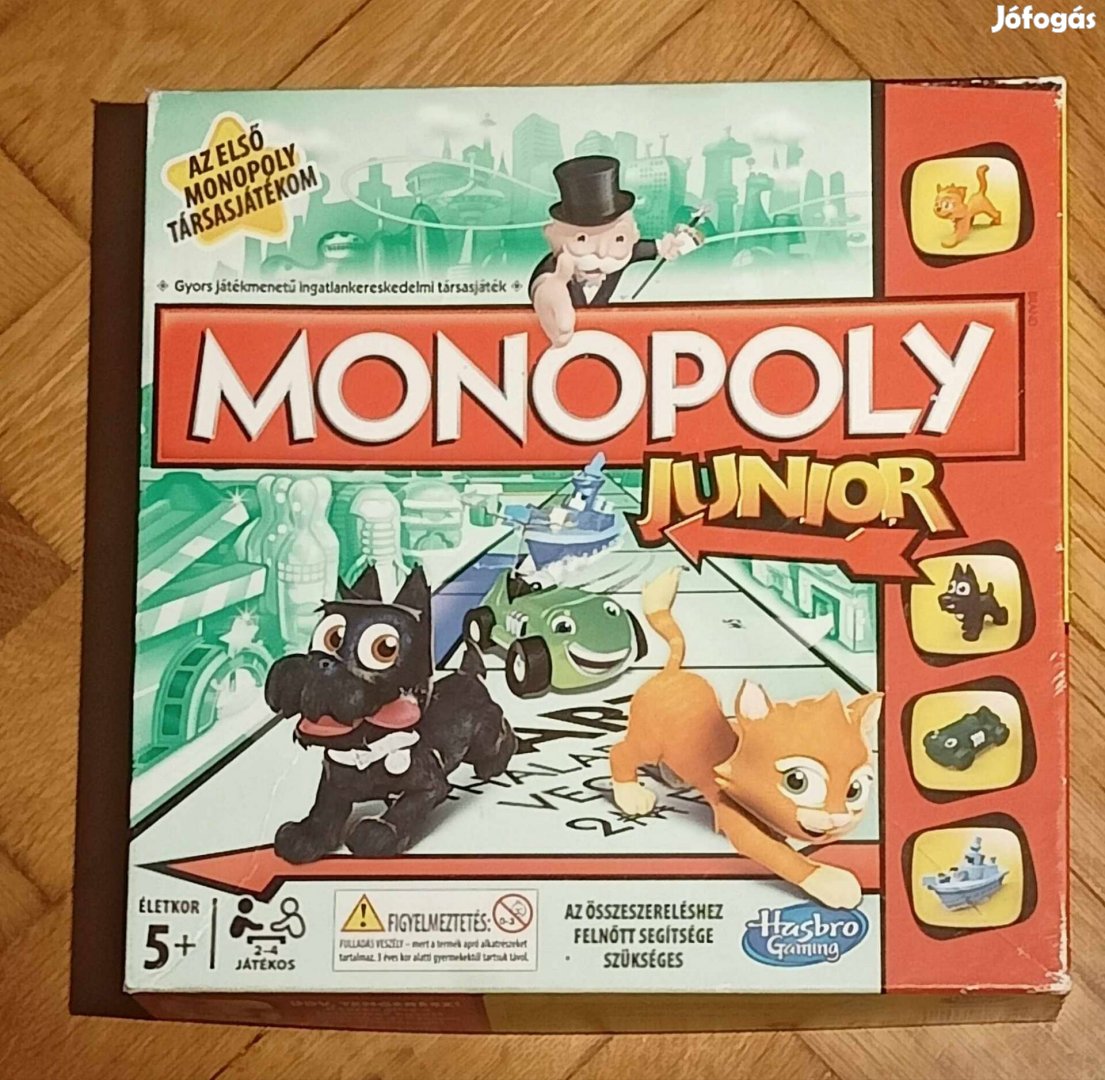 Monopoly Junior társasjáték 