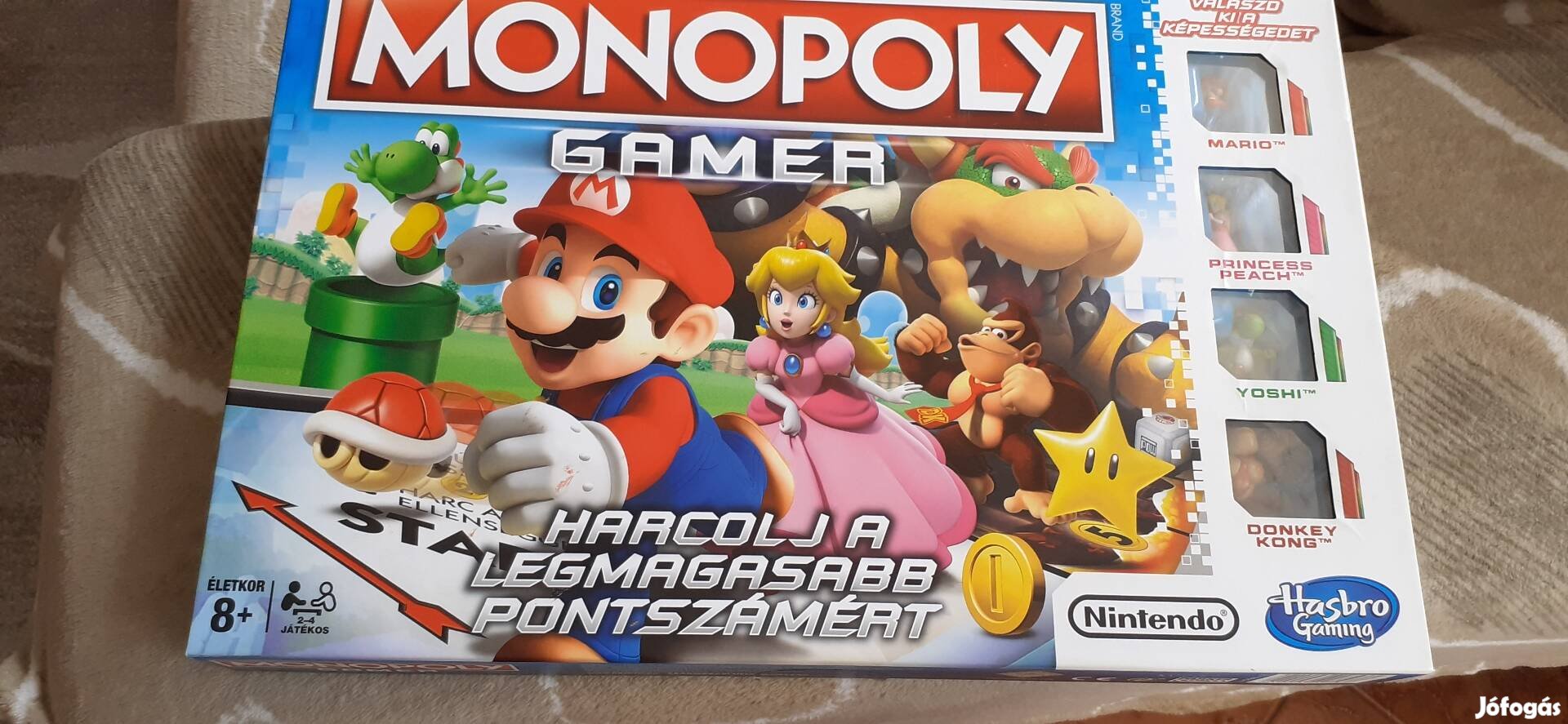 Monopoly Mario társasjáték 5000 ft