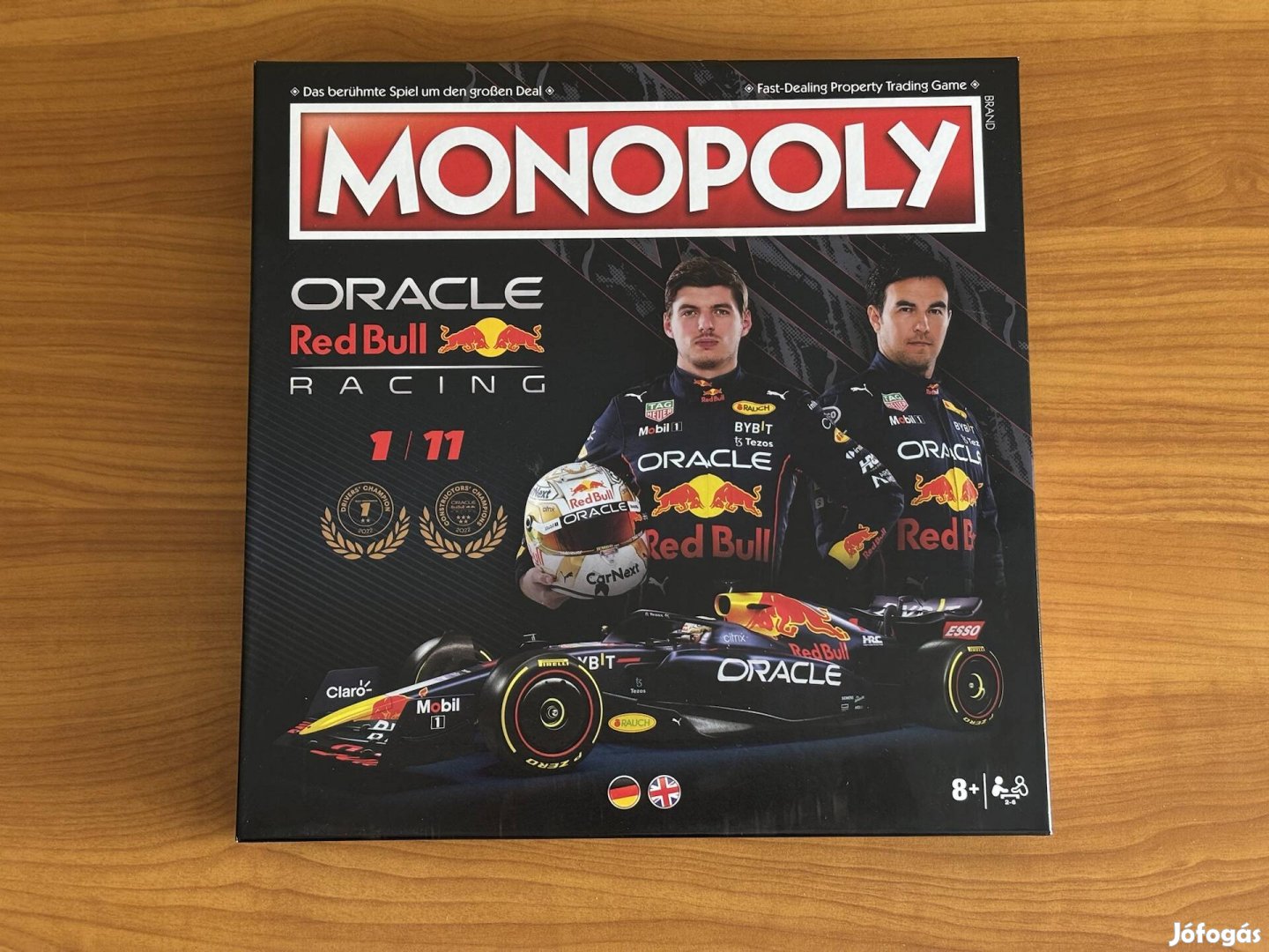 Monopoly Red Bull F1 limitált kiadású társasjáték