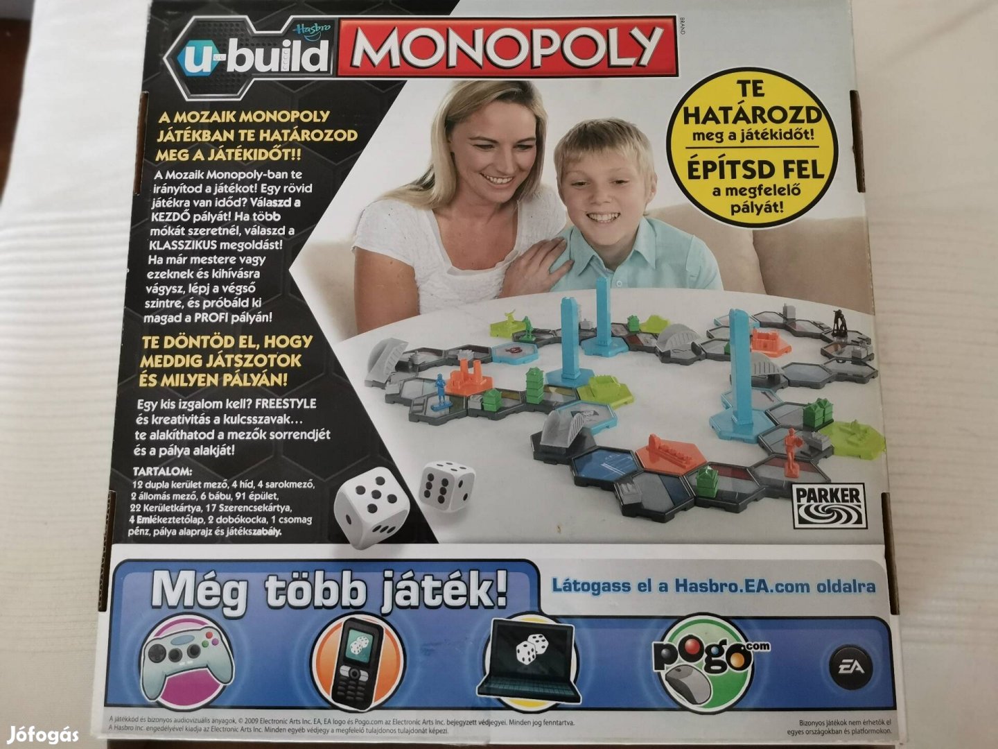 Monopoly U-build Társasjáték