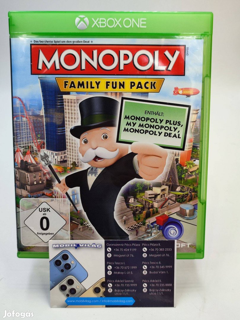 Monopoly Xbox One Garanciával #konzl0856