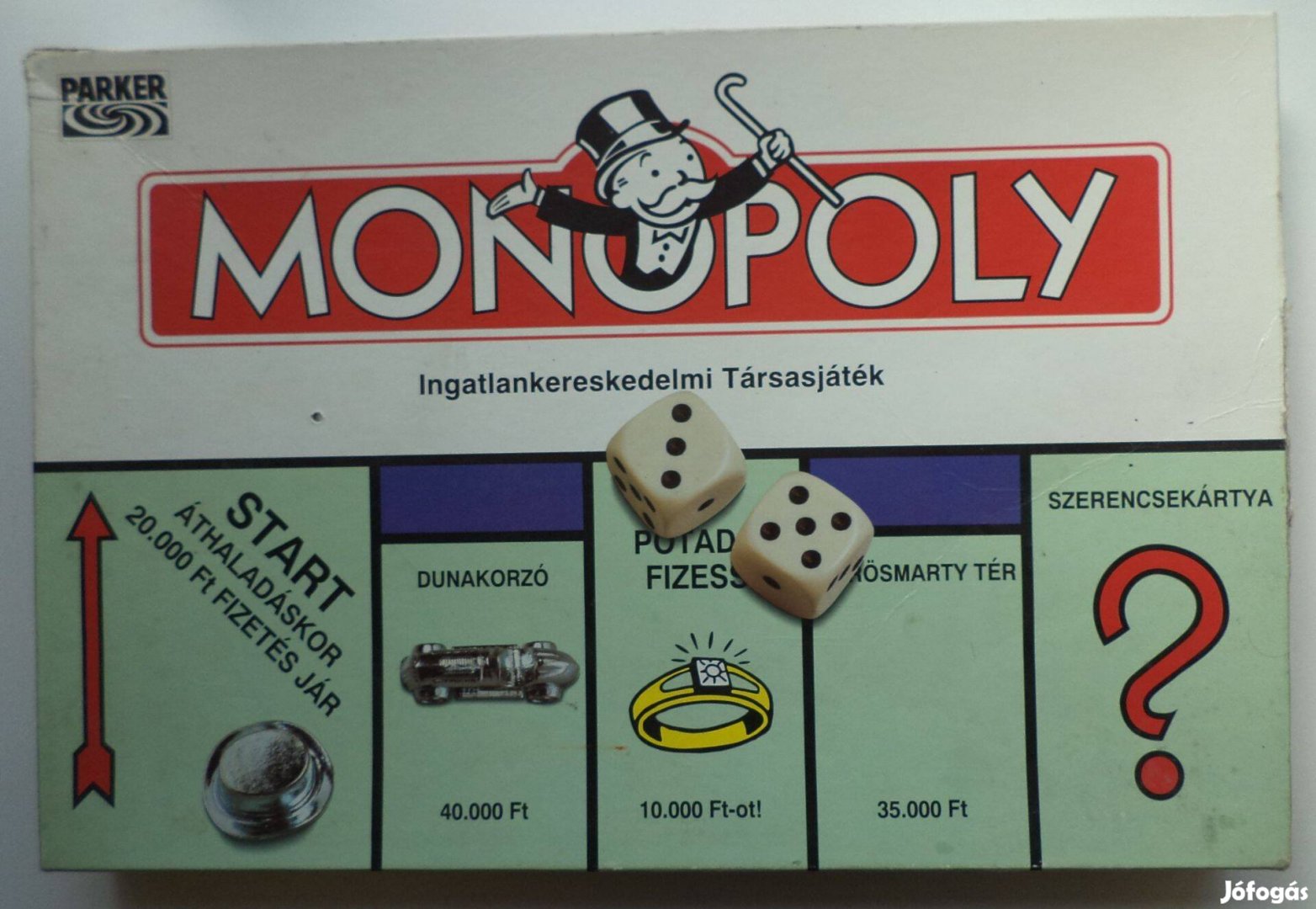 Monopoly /régi társasjáték,hiánytalan/