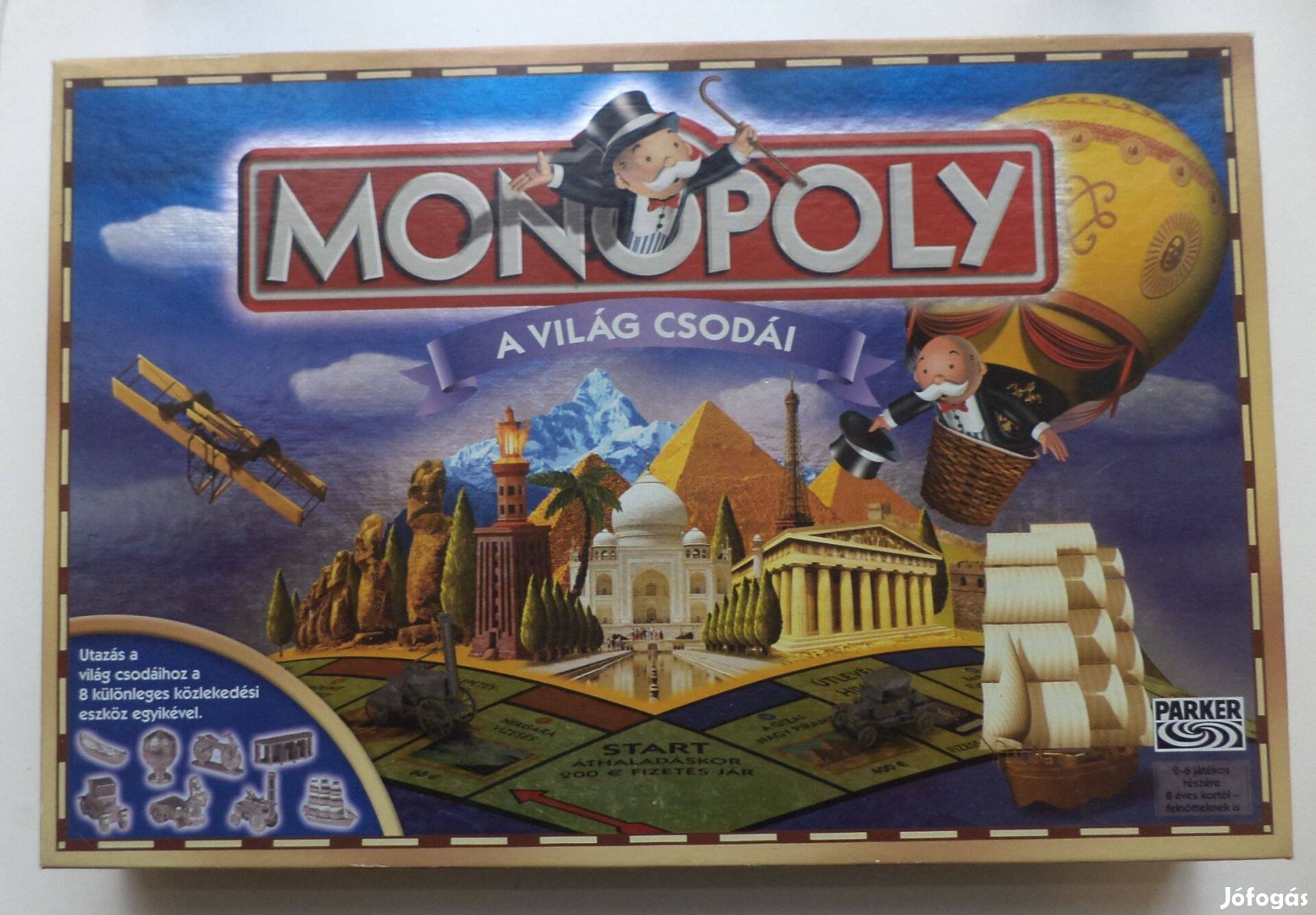 Monopoly a világ csodái /társasjáték,hiánytalan/