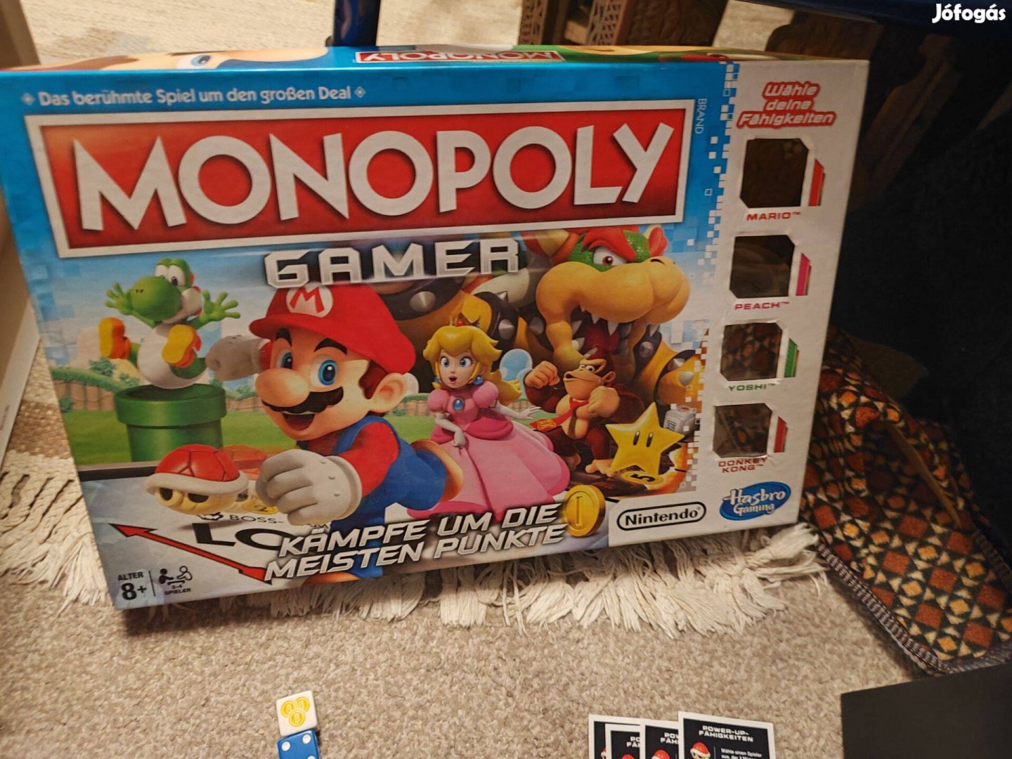 Monopoly gamer Super marió társasjáték