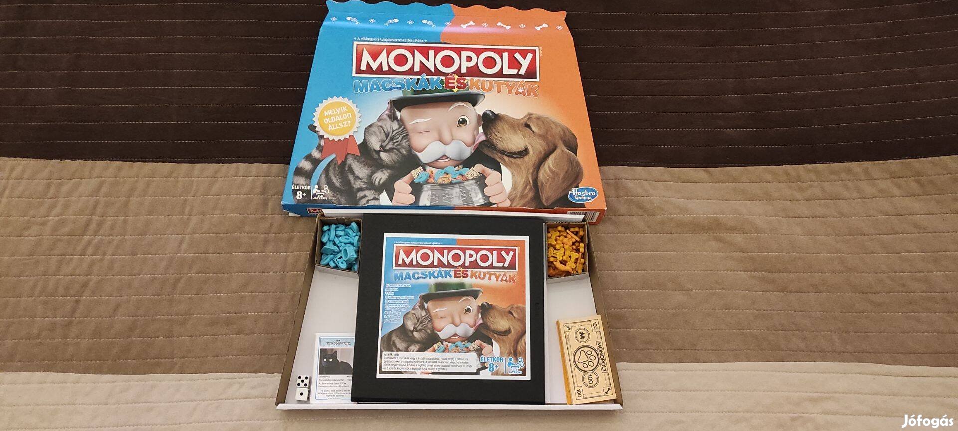 Monopoly macskák és kutyák társasjáték eladó!