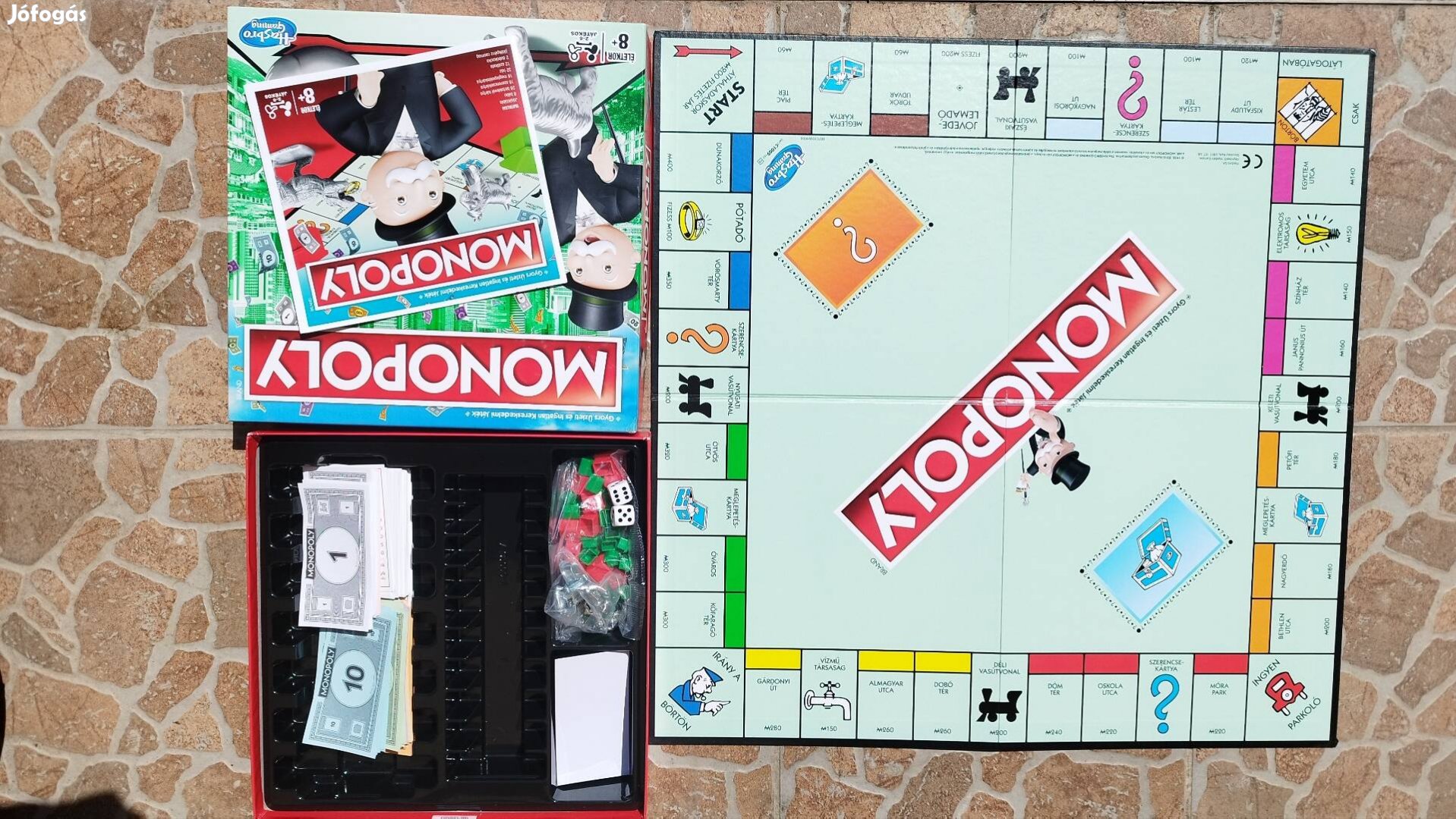 Monopoly társasjáték bontatlan eladó