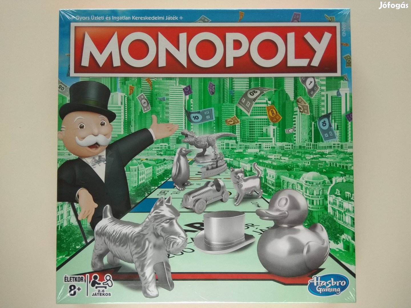 Monopoly társasjáték hagyományos klasszikus eredeti alap új bontatlan