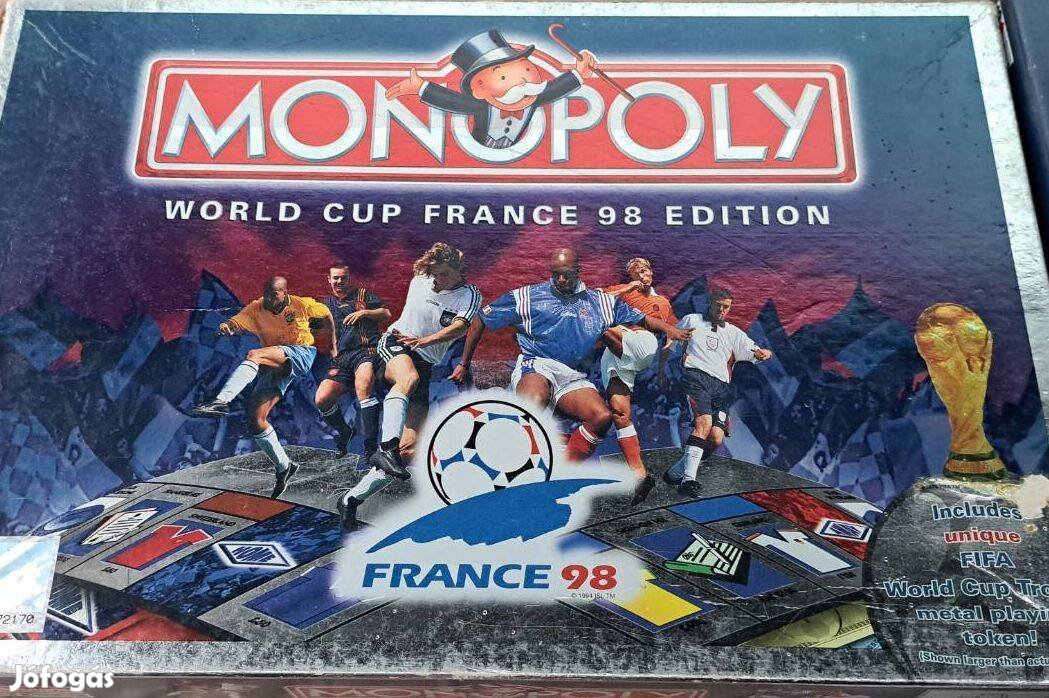 Monopoly világbajnokság Franciaország 1998 társasjáték pótlásnak
