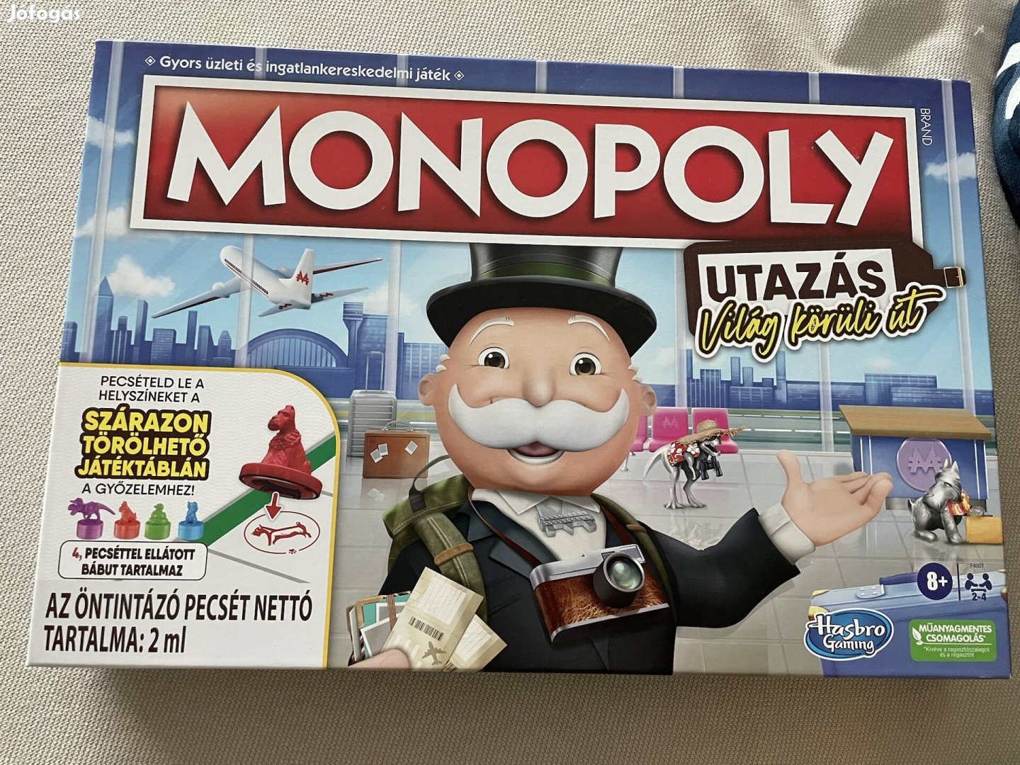 Monopoly világkörüli út társasjáték/Új