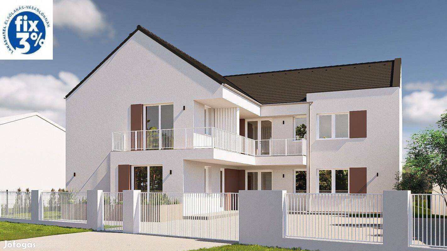 Monorierdőn 6 lakásos társasházi lakás épül, saját