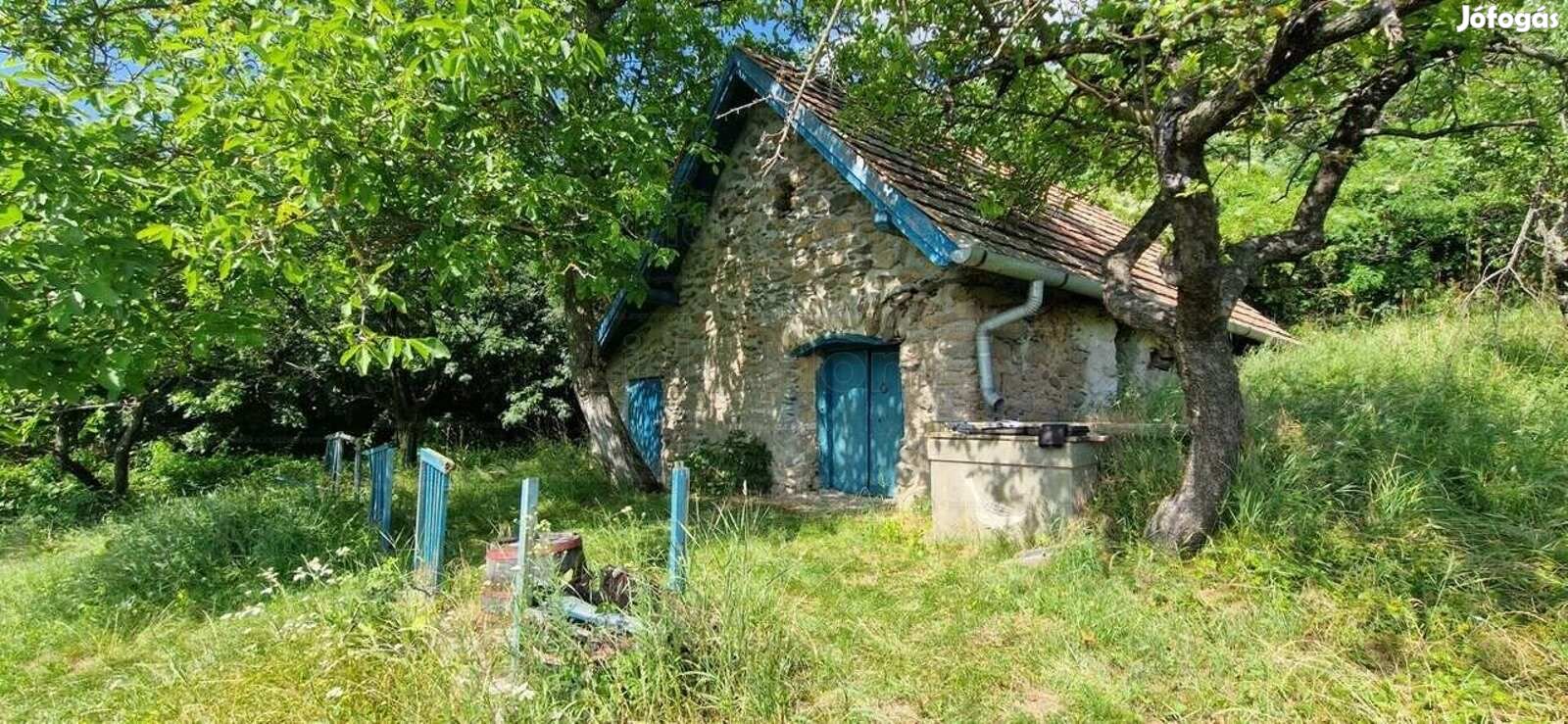 Monostorapátiban gyönyörű panorámás telken présház eladó