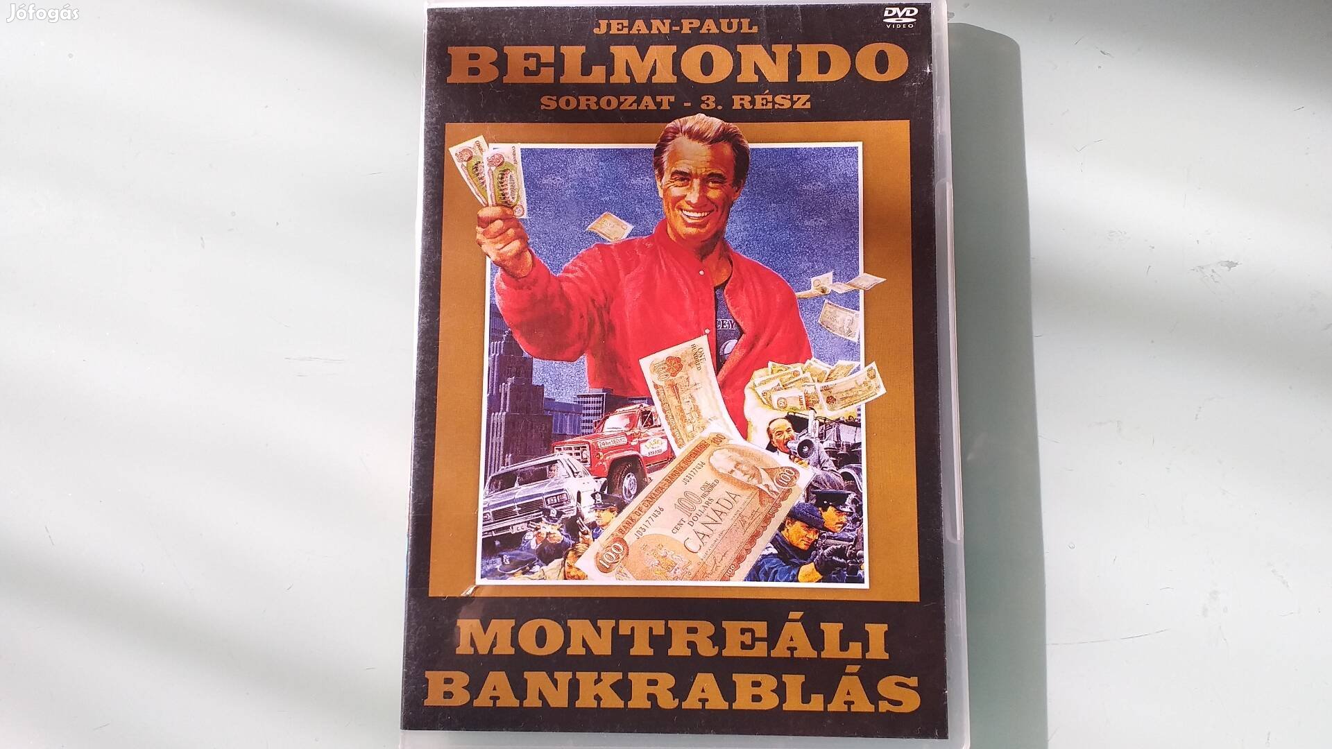 Monreali bankrablás DVD film-Jean P.Belmondo